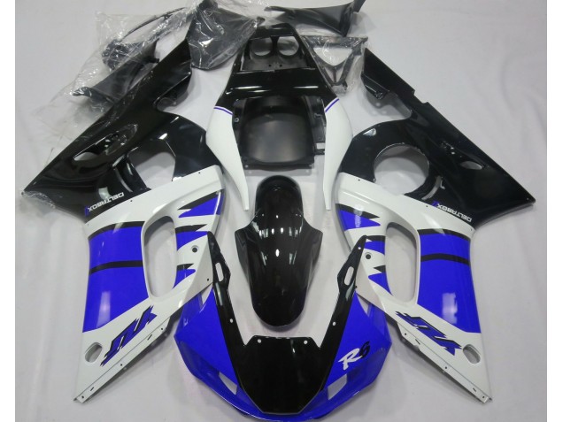 1998-2002 Gloss Blue and Black Yamaha R6 Motorcycle Fairings Canada