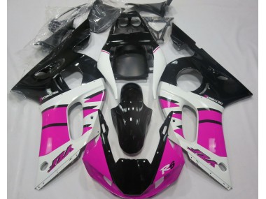 1998-2002 Gloss Pink and Black Yamaha R6 Motorcycle Fairings Canada