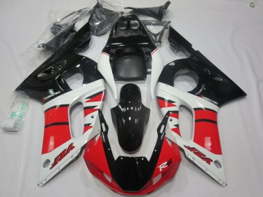 1998-2002 Red White Design Yamaha R6 Motorcycle Fairings Canada