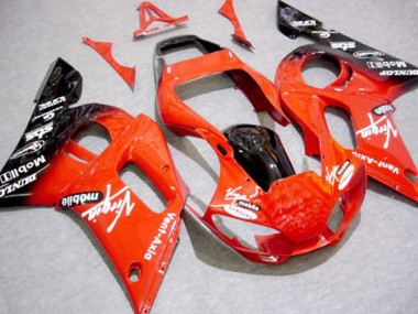 1998-2002 Virgin Red Yamaha R6 Motorcycle Fairings Canada