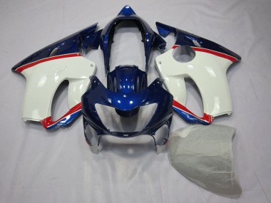 1999-2000 Deep Blue White and Red Honda CBR600 F4 Motorcycle Fairings Canada