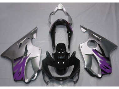 1999-2000 Gloss Silver & Purple Honda CBR600 F4 Motorcycle Fairings Canada