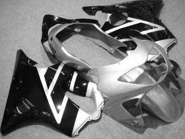 1999-2000 Silver Black Honda CBR600 F4 Motorcycle Fairings Canada