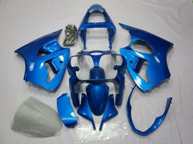 2000-2002 Blue Kawasaki ZX6R Motorcycle Fairings Canada