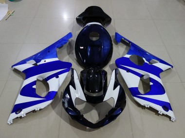 2000-2002 Deep Blue & logos Suzuki GSXR 1000 Motorcycle Fairings Canada