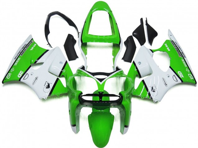 2000-2002 Light Green Gloss Kit Kawasaki ZX6R Motorcycle Fairings Canada