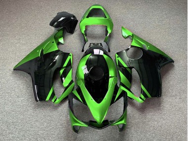 2001-2003 Gloss Green and Black Honda CBR600 F4i Motorcycle Fairings Canada