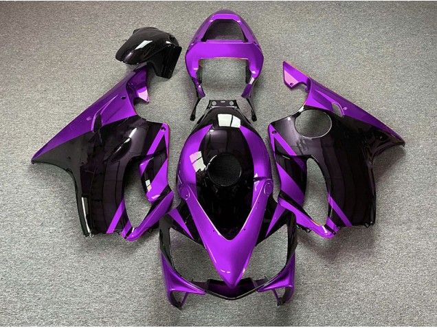 2001-2003 Gloss Purple and Black Honda CBR600 F4i Motorcycle Fairings Canada