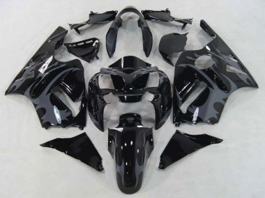 2002-2005 Black Warrior Kawasaki ZX12R Motorcycle Fairings Canada