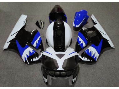 2002-2005 Blue Shark Kawasaki ZX12R Motorcycle Fairings Canada