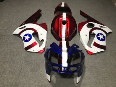 2002-2005 Captain America Kawasaki ZX12R Motorcycle Fairings Canada