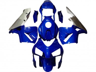 2003-2004 Deep Blue & Silver Honda CBR600RR Motorcycle Fairings Canada