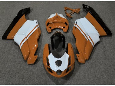 2003-2004 Gloss Orange & White Ducati 749 999 Motorcycle Fairings Canada