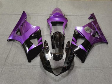 2003-2004 Gloss Purple & Black Suzuki GSXR 1000 Motorcycle Fairings Canada