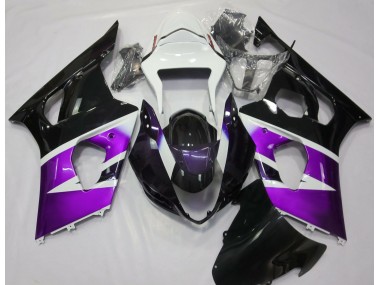 2003-2004 Gloss Purple and White Suzuki GSXR 1000 Motorcycle Fairings Canada