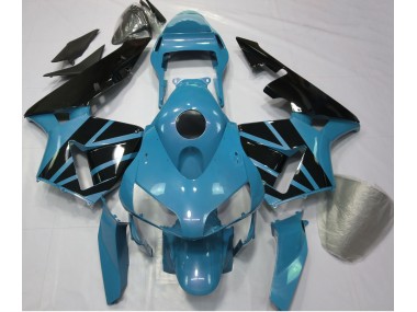 2003-2004 Light Blue & Gloss Black Honda CBR600RR Motorcycle Fairings Canada