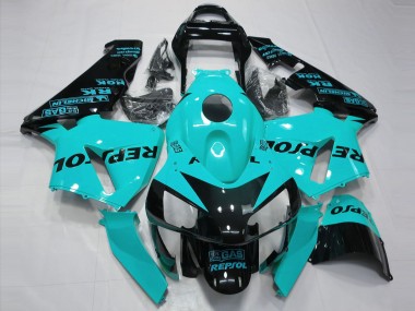 2003-2004 Light Blue Repsol Honda CBR600RR Motorcycle Fairings Canada