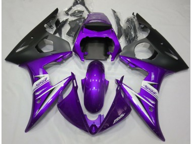 2003-2005 Purple & White Yamaha R6 Motorcycle Fairings Canada