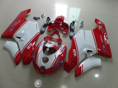 2003-2004 Red and White Ducati 749 999 Motorcycle Fairings Canada