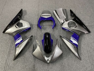 2003-2005 Silver and Purple style Yamaha R6 Motorcycle Fairings Canada