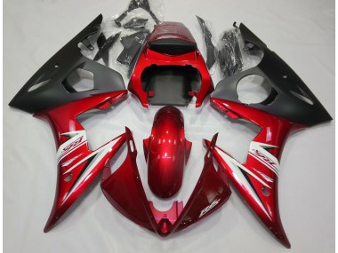 2003-2005 Red & White Yamaha R6 Motorcycle Fairings Canada