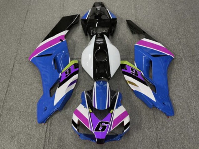 2004-2005 Blue 6 Honda CBR1000RR Motorcycle Fairings Canada