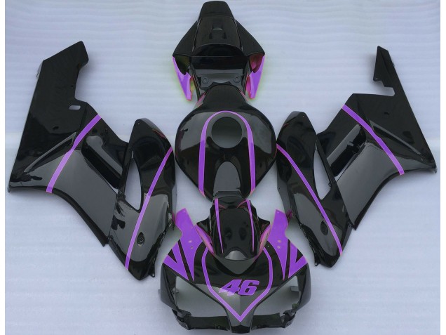 2004-2005 Gloss Black & Purple Honda CBR1000RR Motorcycle Fairings Canada