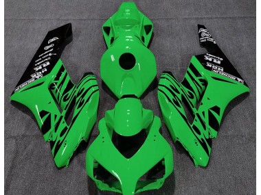 2004-2005 Gloss Green Flame Honda CBR1000RR Motorcycle Fairings Canada