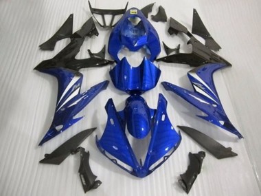 2004-2006 Blue Black and White Gloss Style Yamaha R1 Motorcycle Fairings Canada