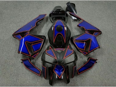 2005-2006 Blue and Red Turtle Honda CBR600RR Motorcycle Fairings Canada