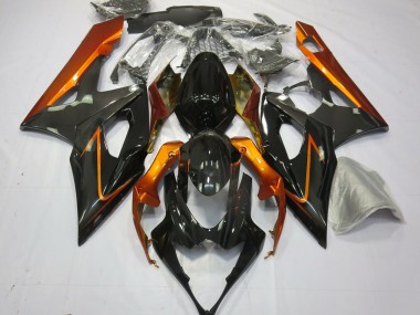 2005-2006 Burnt Orange and Black Suzuki GSXR 1000 Motorcycle Fairings Canada