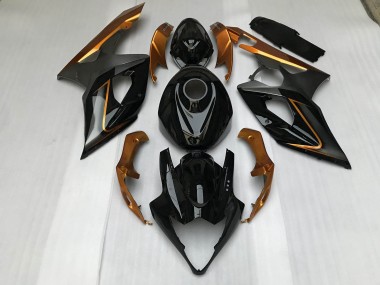 2005-2006 Gloss Black & Bronze Suzuki GSXR 1000 Motorcycle Fairings Canada