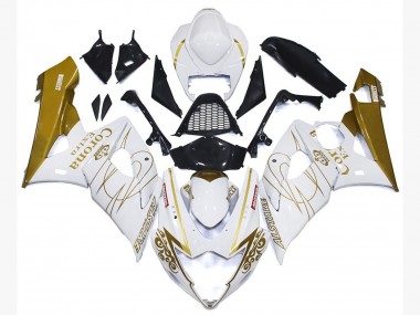 2005-2006 Gold Gloss Corona Custom Suzuki GSXR 1000 Motorcycle Fairings Canada