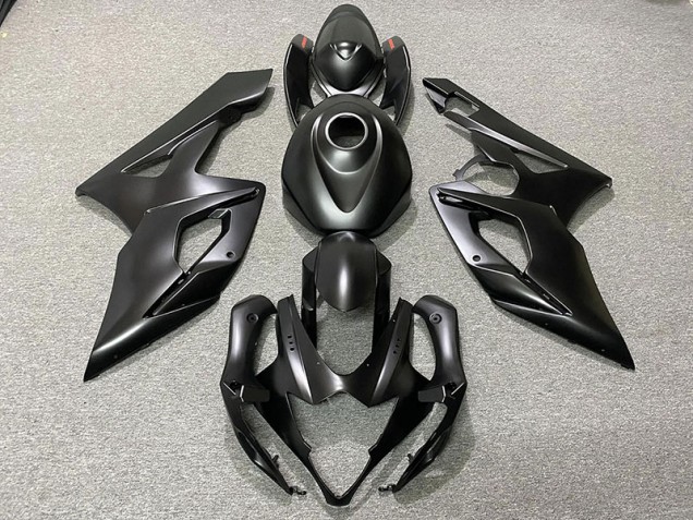 2005-2006 Matte Black Suzuki GSXR 1000 Motorcycle Fairings Canada