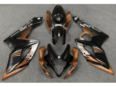 2005-2006 Matte Black and Bronze Suzuki GSXR 1000 Motorcycle Fairings Canada