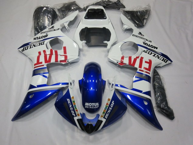 2003-2005 Fiat Deep Blue Yamaha R6 Motorcycle Fairings Canada