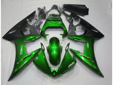 2003-2005 Gloss Dark Green Yamaha R6 Motorcycle Fairings Canada