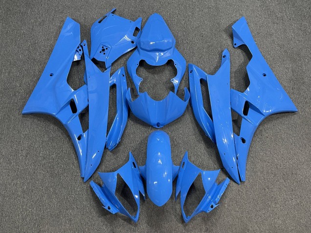 2006-2007 Baby Blue Yamaha R6 Motorcycle Fairings Canada