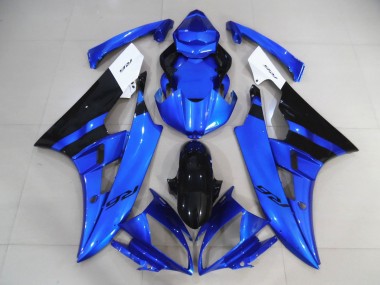 2006-2007 Custom Blue Yamaha R6 Motorcycle Fairings Canada