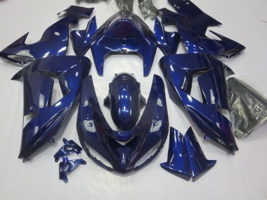 2006-2007 Deep Blue Kawasaki ZX10R Motorcycle Fairings Canada