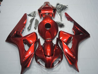 2006-2007 Deep Red Honda CBR1000RR Motorcycle Fairings Canada