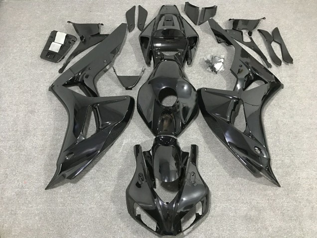 2006-2007 Gloss Black Honda CBR1000RR Motorcycle Fairings Canada