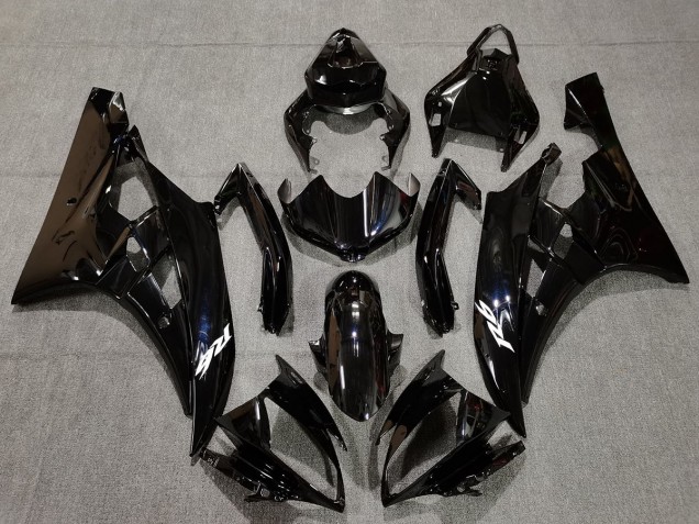 2006-2007 Gloss Black & Pearl Blue Yamaha R6 Motorcycle Fairings Canada