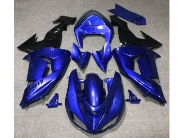 2006-2007 Gloss Blue Kawasaki ZX10R Motorcycle Fairings Canada