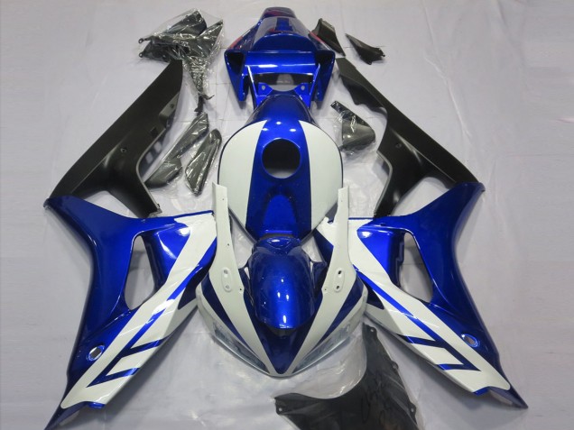 2006-2007 Gloss Blue and White Honda CBR1000RR Motorcycle Fairings Canada