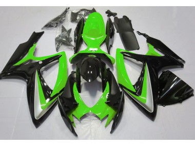 2006-2007 Gloss Green Debadged Suzuki GSXR 600-750 Motorcycle Fairings Canada