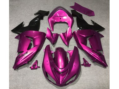 2006-2007 Gloss Pink Kawasaki ZX10R Motorcycle Fairings Canada