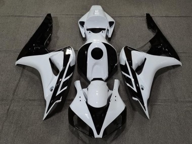 2006-2007 Gloss White and Black Honda CBR1000RR Motorcycle Fairings Canada