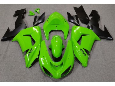 2006-2007 Green Kawasaki ZX10R Motorcycle Fairings Canada