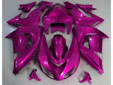 2006-2007 Hot Pink Plain Kawasaki ZX10R Motorcycle Fairings Canada